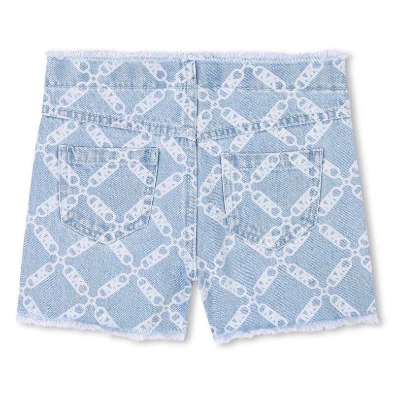 Michael Kors Mk Empire Denim Shorts 4Y - 10Y image number 1